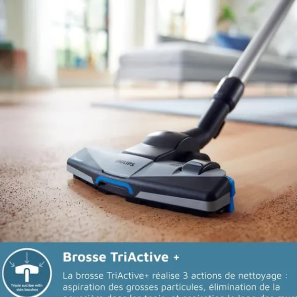 Philips Gulvstøvsugere>FC9729/09 Dammsugare PowerPro Expert påslös släde - 900W - TriActive Borste - Allergifilter