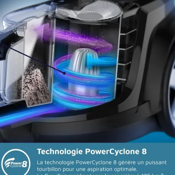 Philips Gulvstøvsugere>FC9729/09 Dammsugare PowerPro Expert påslös släde - 900W - TriActive Borste - Allergifilter