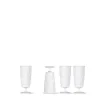 Sagaform Glas>Picnic champagneglas, hvid akryl, 4 stk., 0,2 l Udendørs spisning /