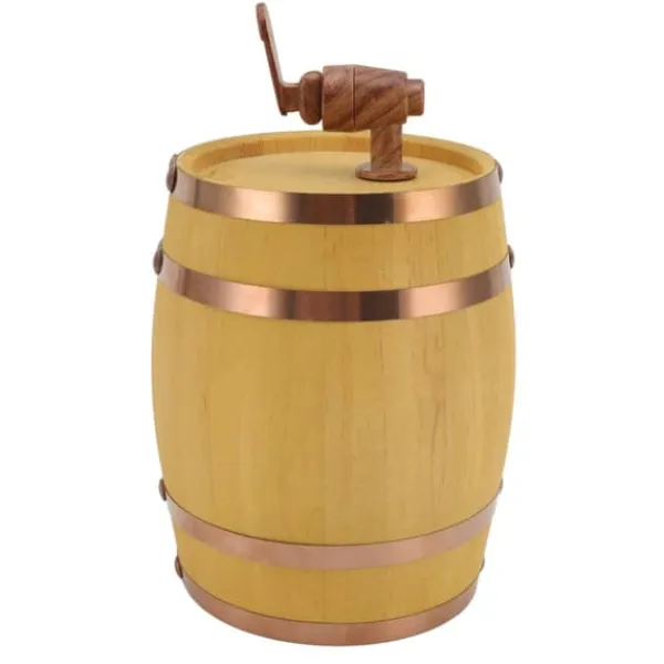 Vinflaskeholdere>Pine vinfat 750 ml träfat fat för förvaring av whisky vin sprit öl sprit