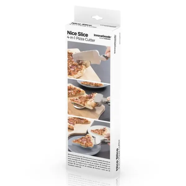 Pizzaskærere>Pizza Skærer 4-in-1 Nice Slice InnovaGoods