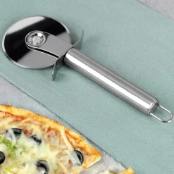 Pizzaskærer i stål 19 cm