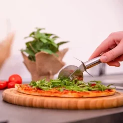Pizzaskærere>Pizzaskæresæt, 19.5x7x2 cm, Sølv