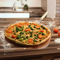 Pizzaspade, Metal, Træhåndtag Hot