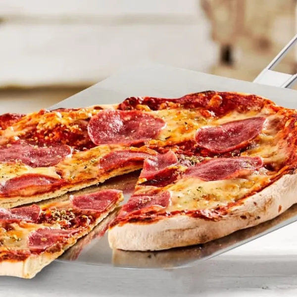 Pizzaspade, 15.5x24x51 cm, Sølv