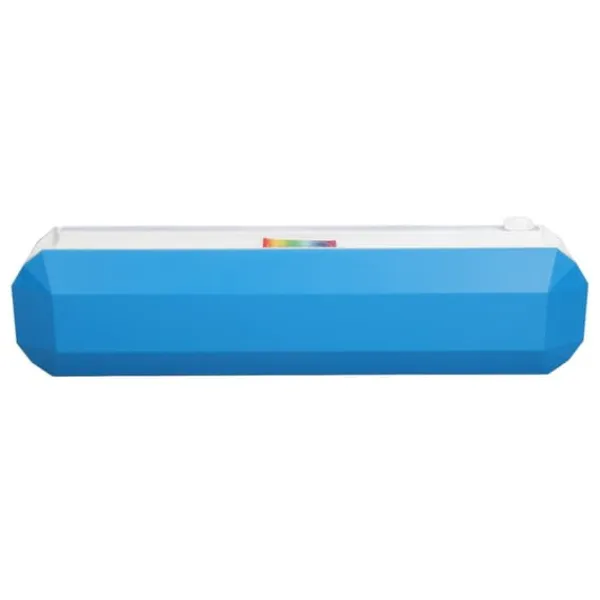 plastfoliedispenser med glideskærer, glat skæring, justerbar, genanvendelig husholdningsfilmdispenser til stanniol, L 38x9,8 cm Hot