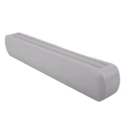 Plastic Wrap Organizer med sugekopskærer - Justerbar opbevaringsskærekasse Outlet