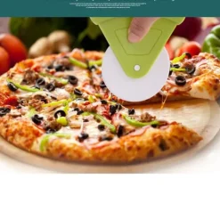 Plastik Pizza Hjul Skæremaskine Pizza Udskæring Værktøj Kage Brød Skæreværktøj Bageværktøj Bageform Clearance