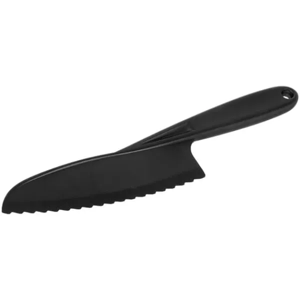 Kagespader>Plastik savtakket kagekniv til kage, svampekage, portionering