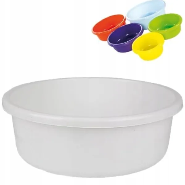 Rengøringsudstyr>Plastskål 13,5l 41cm dyb SOLID NICE