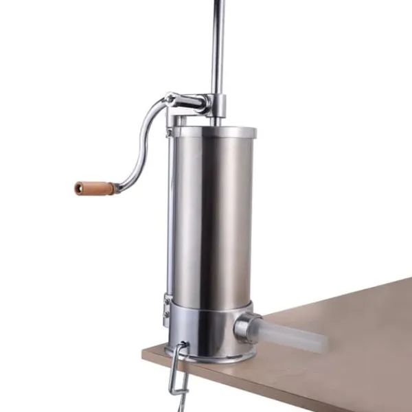 Pressere>Pølsestopper Maskine, 6L 10 lbs - materiale: rustfrit stål og aluminium