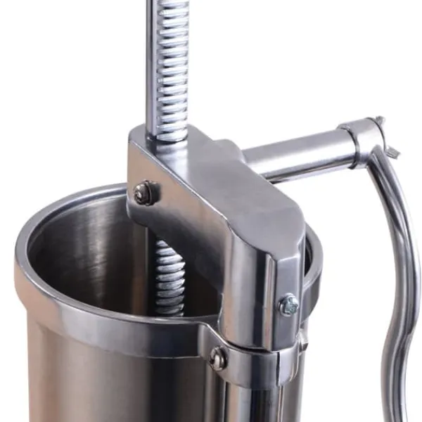 Pressere>Pølsestopper Maskine, 6L 10 lbs - materiale: rustfrit stål og aluminium