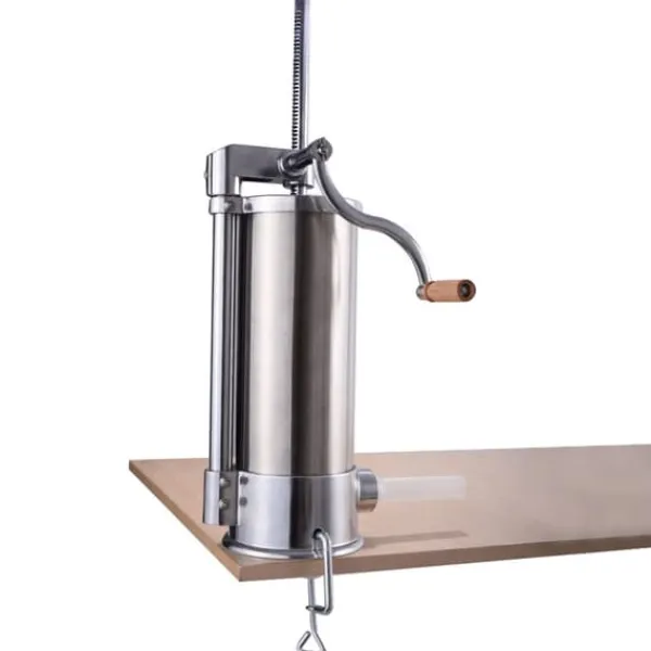 Pressere>Pølsestopper Maskine, 6L 10 lbs - materiale: rustfrit stål og aluminium