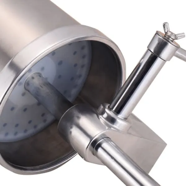 Pressere>Pølsestopper Maskine, 6L 10 lbs - materiale: rustfrit stål og aluminium