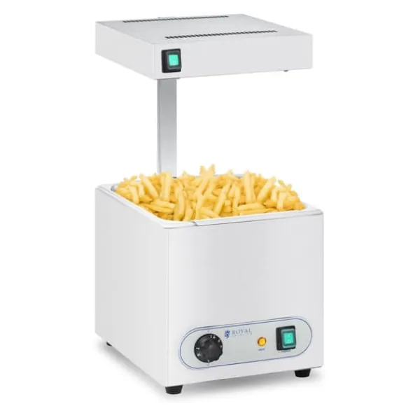 Madopvarmere>Pommes fritesvarmer med strålevarme 850W Royal Catering RCWG-1500