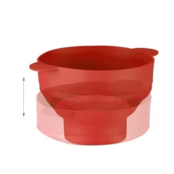 Popcornmaskine, silikone, 14.5x25.5x25.5 cm Hot