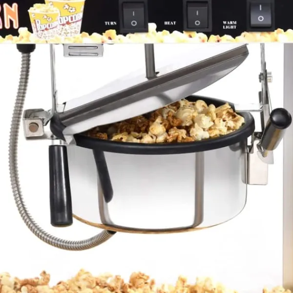 Popcornmaskiner - Living popcornmaskine med teflongryde 1400 W Outlet