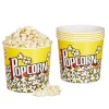 Popcornmaskiner>Popcornspand-sæt, 17,5x18 cm, gul