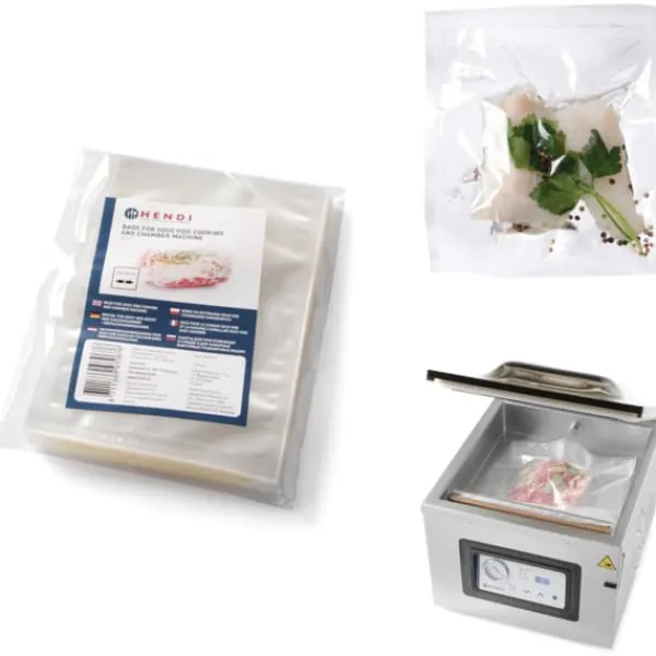 Poser til Sous vide koge- og kammervakuumpakkemaskiner, 250x350mm, 100 stk. Clearance