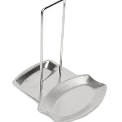 Skeholder>Praktisk skeholder og grydelågsholder Redskabsholder Rustfrit stål Grydedæksel Låghylde Stativ Skeholder