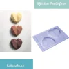 Pralinform Hjärta Diamant - Porto Formas 01 - Special 3 Part Mold Outlet