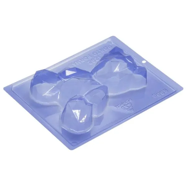 Gelatineforme>Pralinform Nallebjörn Chokladform - Porto Formas 1202 - Special 3 Part Mold