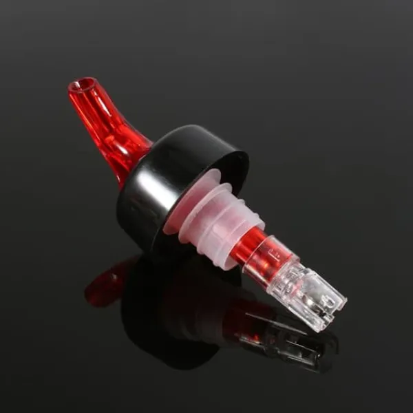 Flaskepropper>Præcis målt flow vincocktaildispenser - 35 ml rød