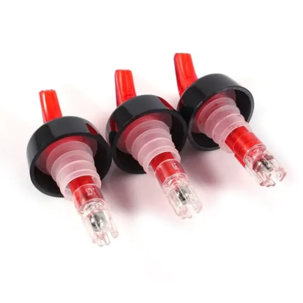Flaskepropper>Præcis målt flow vincocktaildispenser - 35 ml rød