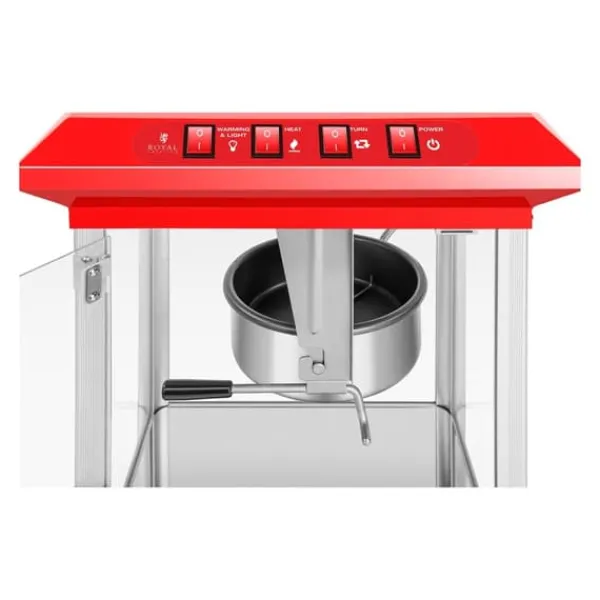 Popcornmaskiner>Professionel effektiv popcornmaskine 1325W Royal Catering RCPR-1325