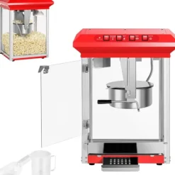 Professionel effektiv popcornmaskine 1325W Royal Catering RCPR-1325