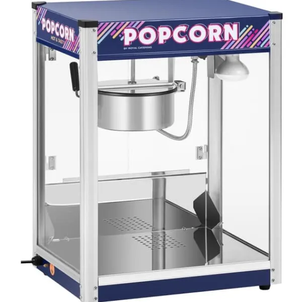 Popcornmaskiner>Professionel effektiv popcornmaskine 1350W 8 oz Royal Catering RCPR-1350