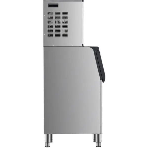 Professionel Ismaskine, 550 LBS/24 Timer, Med 300 LBS Opbevaringsbeholder, Automatisk Selvrensning Hot
