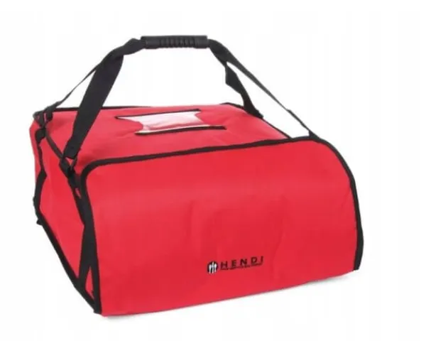 Beholdere Til Mad & Drikkevarer>Professionel pizza taske HENDI, 4 kasser, termoisolering, 470x470x210mm