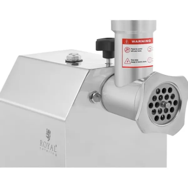 Madkværne & Kødhakker>Professionel ulvekødhakker 70 kg/t 230V Royal Catering RCFW 70-600ECO