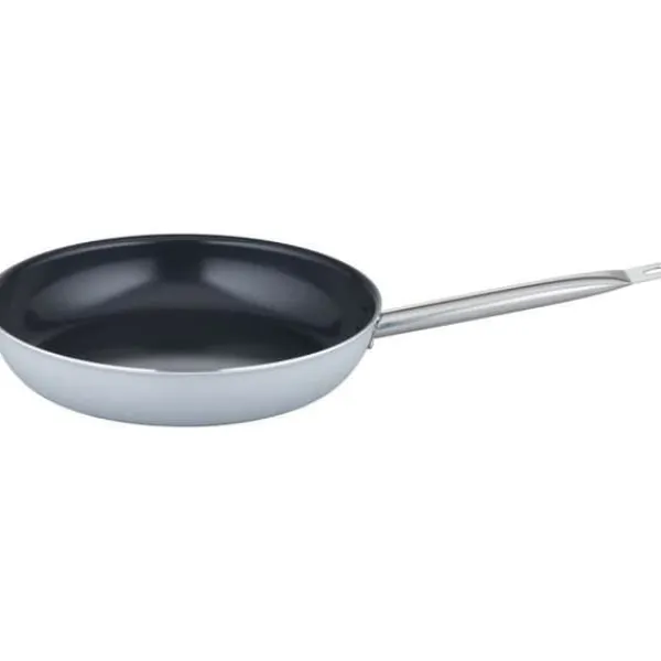 Gryder, Stegepander Og Kasseroller>Professionell stekpanna - GSW - PRO BASIC - 36 cm - Induktion - Tjock smidd aluminium - Gastronomikvalitet
