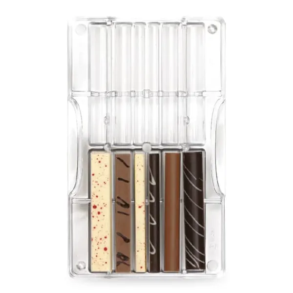 Bagning>Professionelle chokoladeforme STICKS