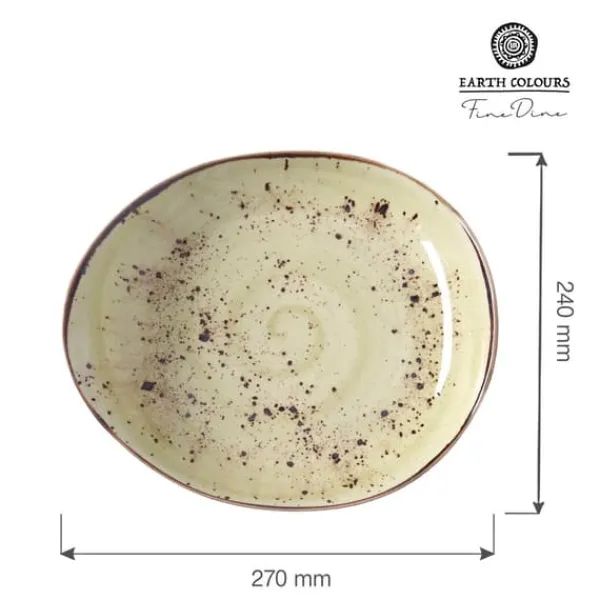 Præsentationsfad Oliven 270x240 mm (4 stk) Sale