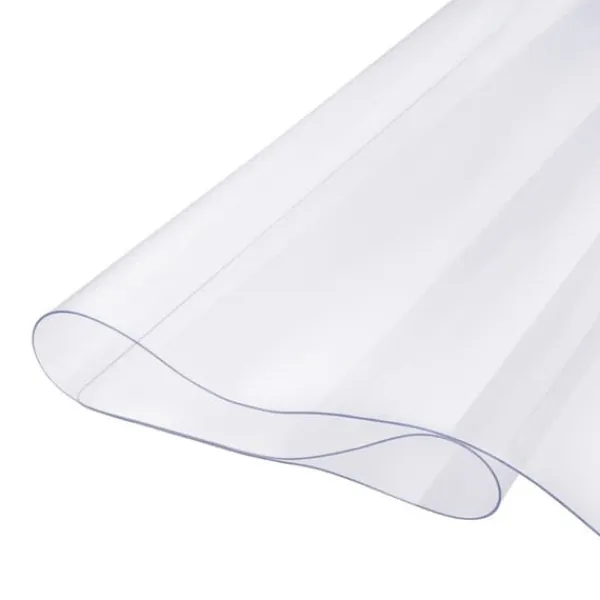 PVC bordbeskytter 54x54 tommer klar plastic, 1,5 mm tyk, holdbar beskyttelse til dit bord Discount