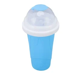 Quick Smoothies Cup Snabbfryst Smoothies Cup Hemlagad Milk Shake Glassmaskin för Family Blue Sale