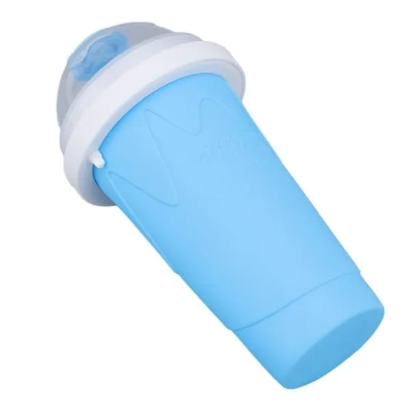 Quick Smoothies Cup Snabbfryst Smoothies Cup Hemlagad Milk Shake Glassmaskin för Family Blue Sale