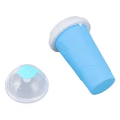 Quick Smoothies Cup Snabbfryst Smoothies Cup Hemlagad Milk Shake Glassmaskin för Family Blue Sale
