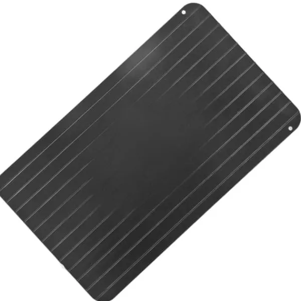 Quick Thaw Plate - Optøningsbakke i aluminium til frossent kød og fisk og skaldyr Online