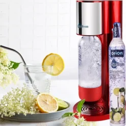 Rød AquaDream carbonator sifon til kulsyrevand, patronsæt Discount
