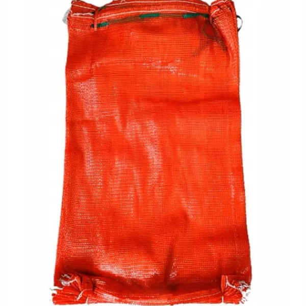 Madopbevaringsposer>Rød raschelpose 60x90 cm 30-35 kg 100 stk.