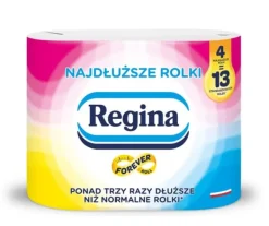 Regina Længste Ruller Toiletpapir 4 Ruller Papirpakke