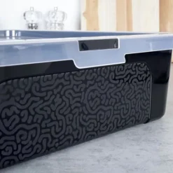 REKTANGULÆR KAGEBEHOLDER 40x33cm MED LÅG 259248