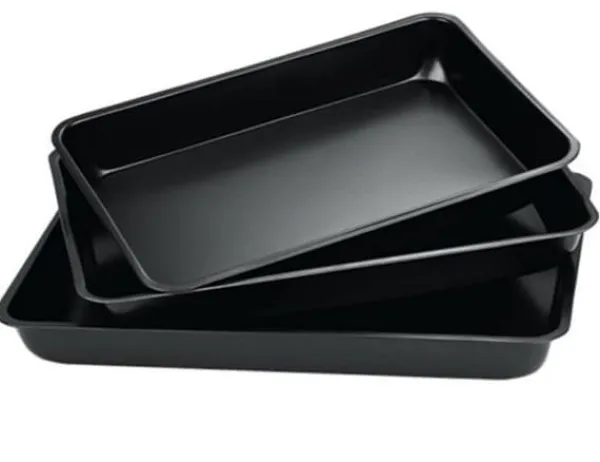 Bagning>REKTANGULÆRE BAGEFORME 3 STK. KINGHOFF KH-4199