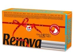 Renova aftagelige orange hygiejniske vådservietter 80 stk. Online