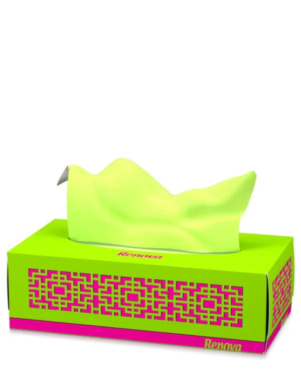 Renova Aftagelige Tissues Grøn 80stk Online