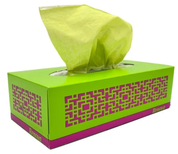 Renova Aftagelige Tissues Grøn 80stk Online